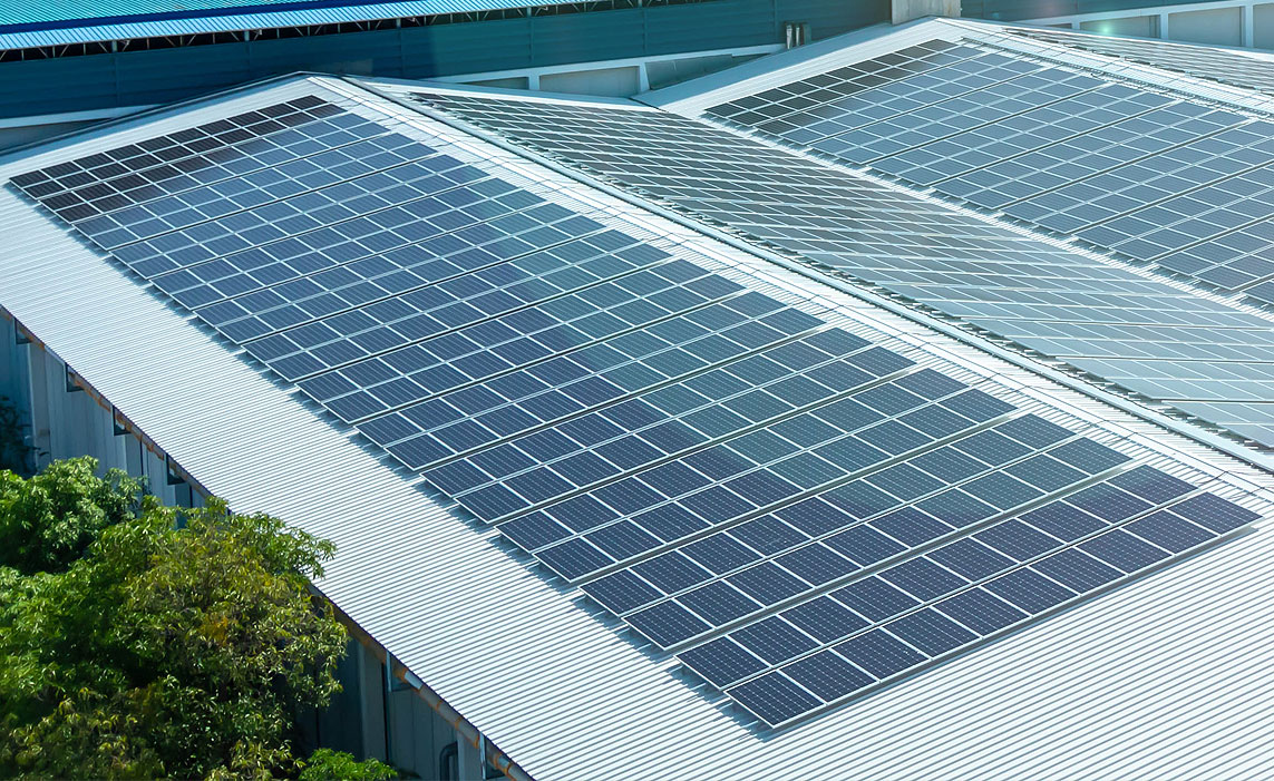 Flat to Pitch Roof Conversion - Industrial Roofing - Camclad Contractors Ltd, Cambridge, East Anglia