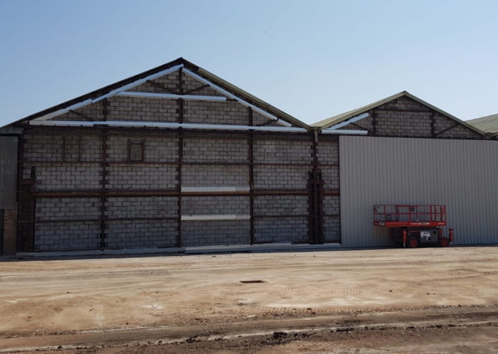 Childerditch - Vertical Industrial Cladding – Camclad Contractors Ltd Cambridge London UK