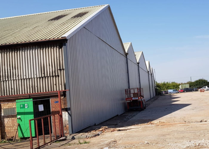 Childerditch - Vertical Cladding Panels – Camclad Contractors Ltd Cambridge London UK