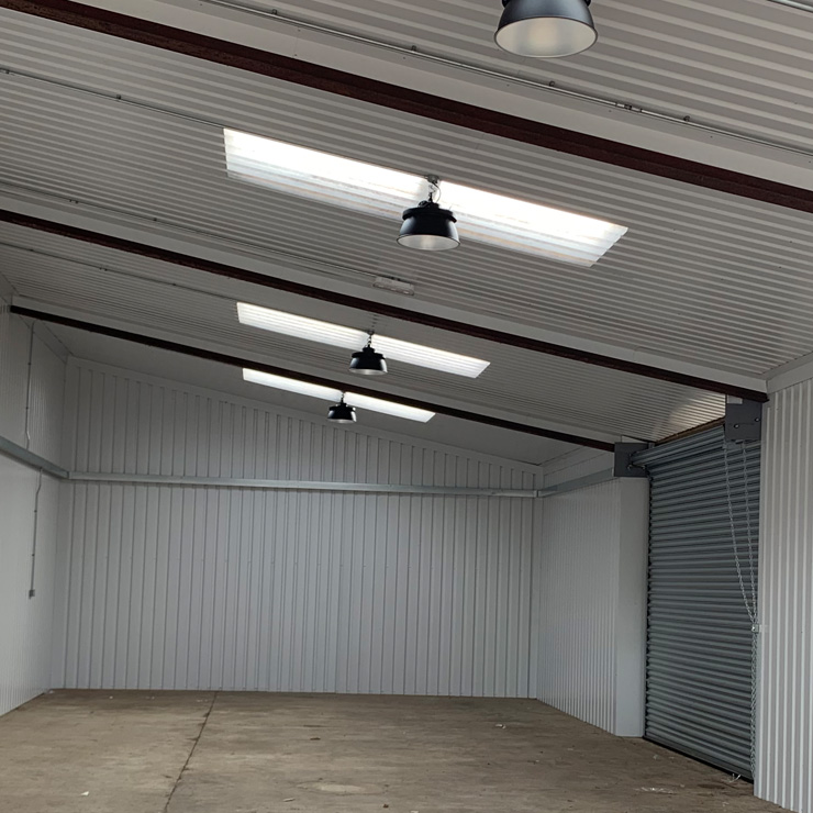 Wrights Farm - Roller Shutter - Cladding Contractors - Industrial Cladding - Camclad Contractors Ltd East Anglia