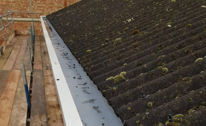 Guttering-Industrial Cladding Roof Repairs - Camclad Contractors Ltd Cambridge London UK